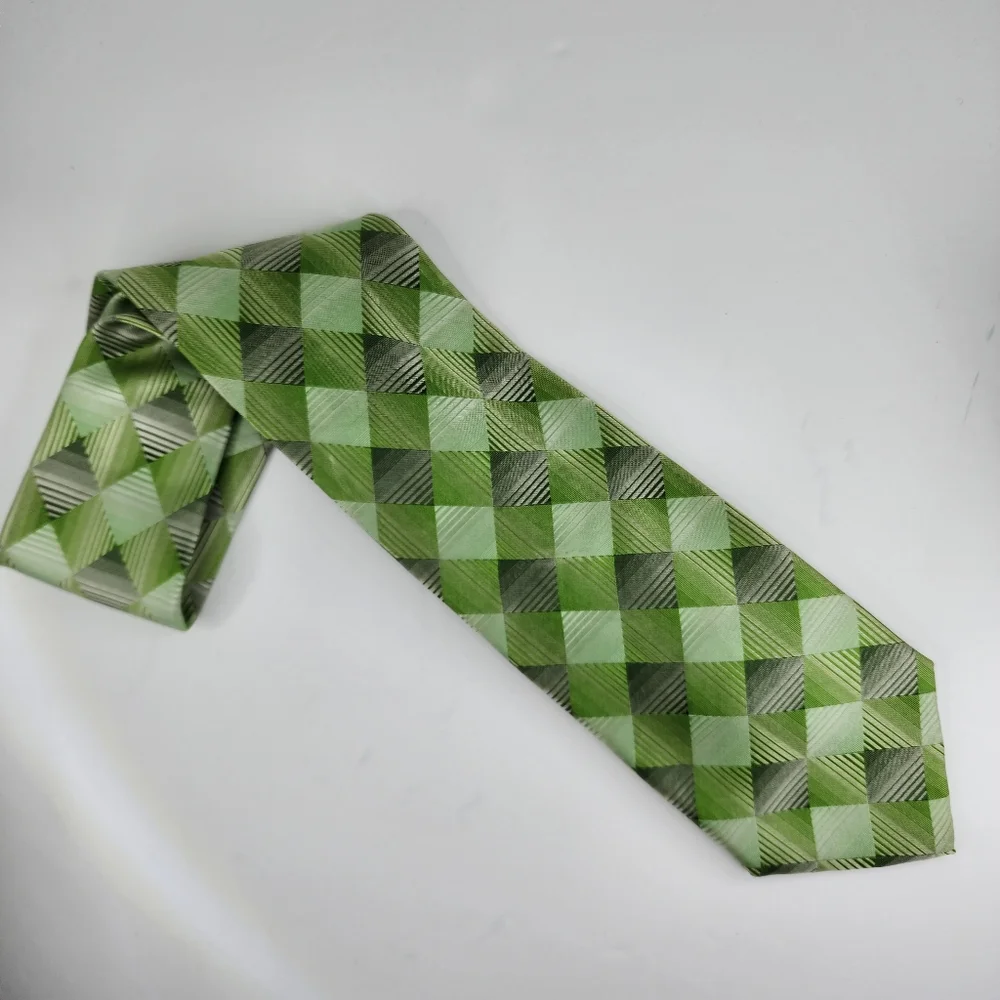 STAFFORD Green Tie.